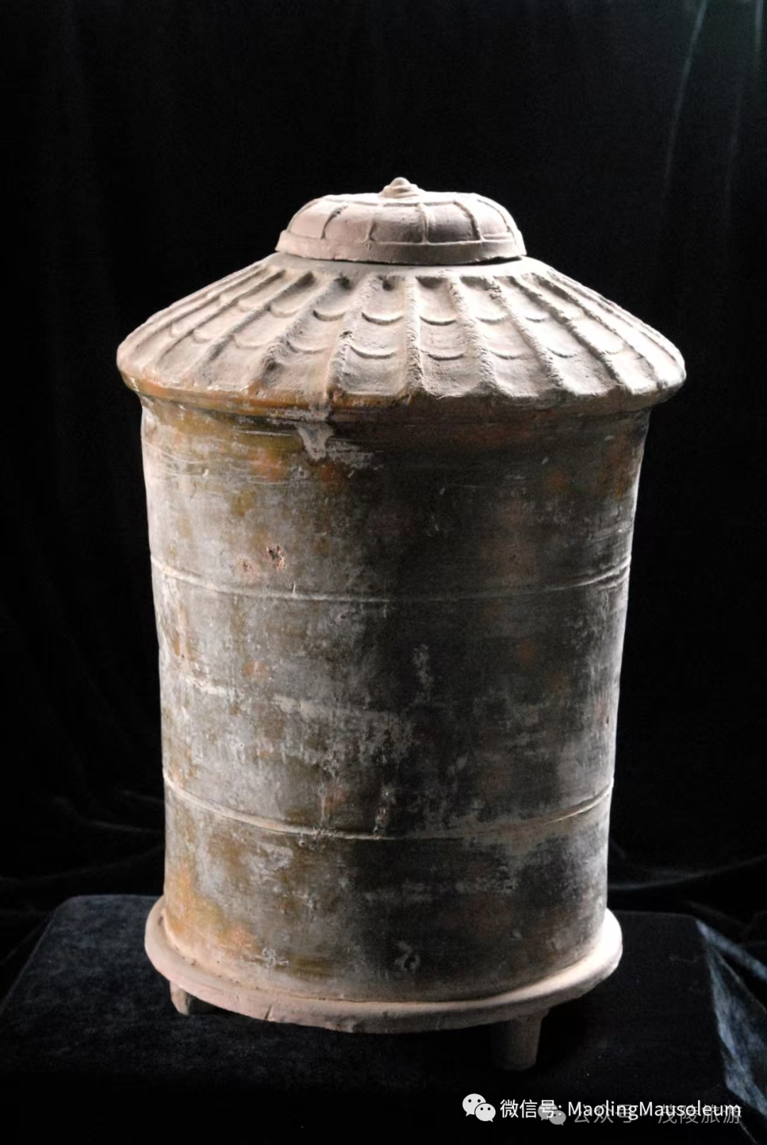 茂陵博物馆珍藏“麻一京”黄釉陶仓 | 西汉时期社会经济与冥器文化的缩影